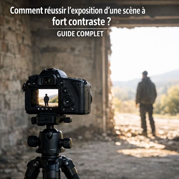 Réussir l’exposition d’une scène à fort contraste : guide complet