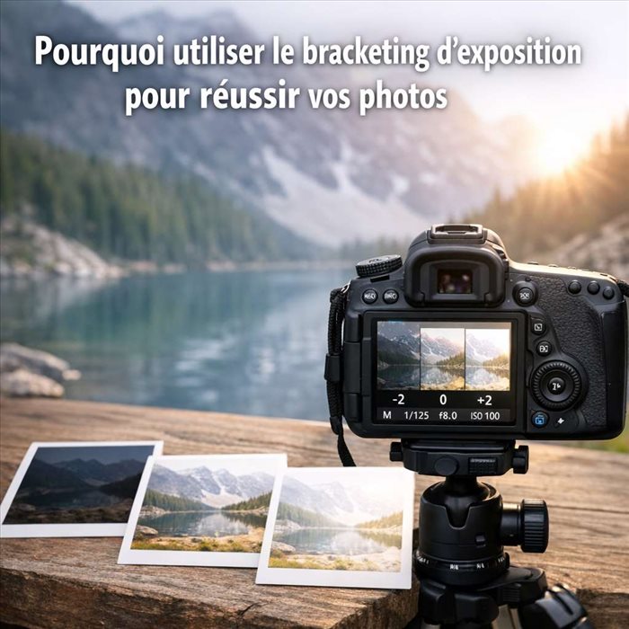 Pourquoi utiliser le bracketing d'exposition ? Guide simple et pratique