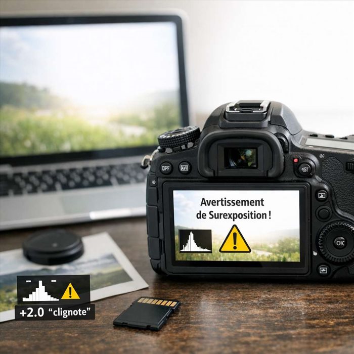 Interpréter un avertissement de surexposition en photo | Guide simple