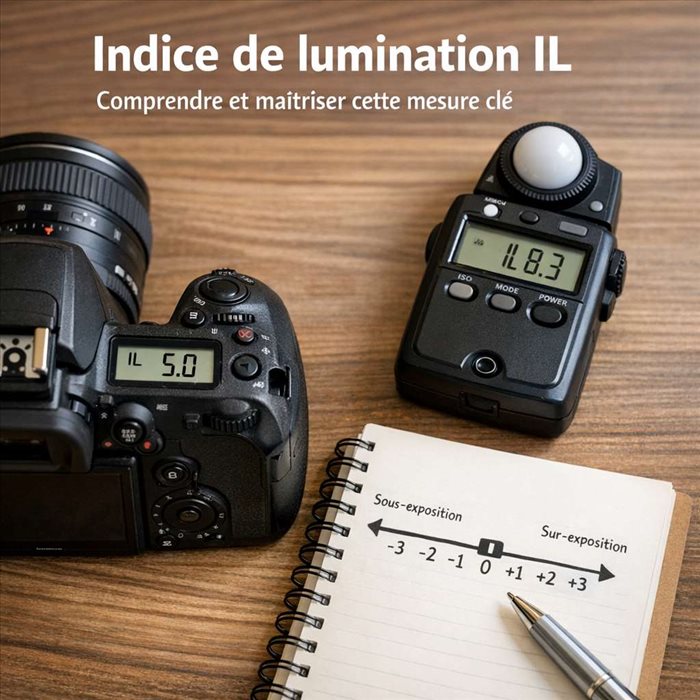 Indice de lumination IL : guide simple pour mieux exposer vos photos