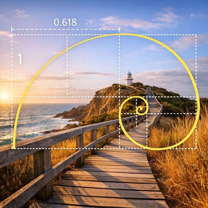 Définition du nombre d'or en photographie | Guide simple