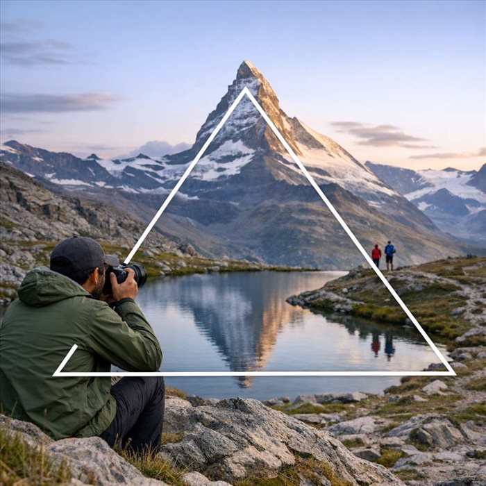 Composition triangulaire en photographie : guide complet pour mieux cadrer