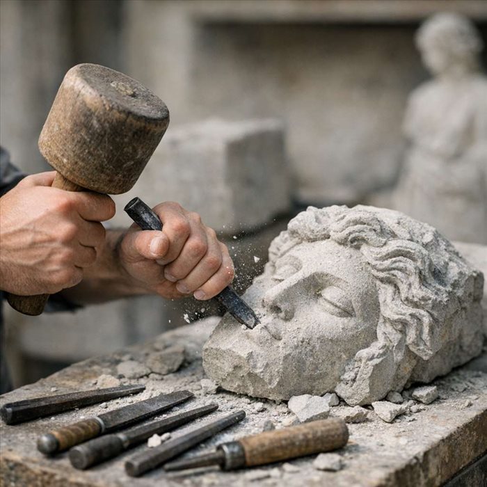 Sculpture sur pierre : guide complet pour débuter et progresser